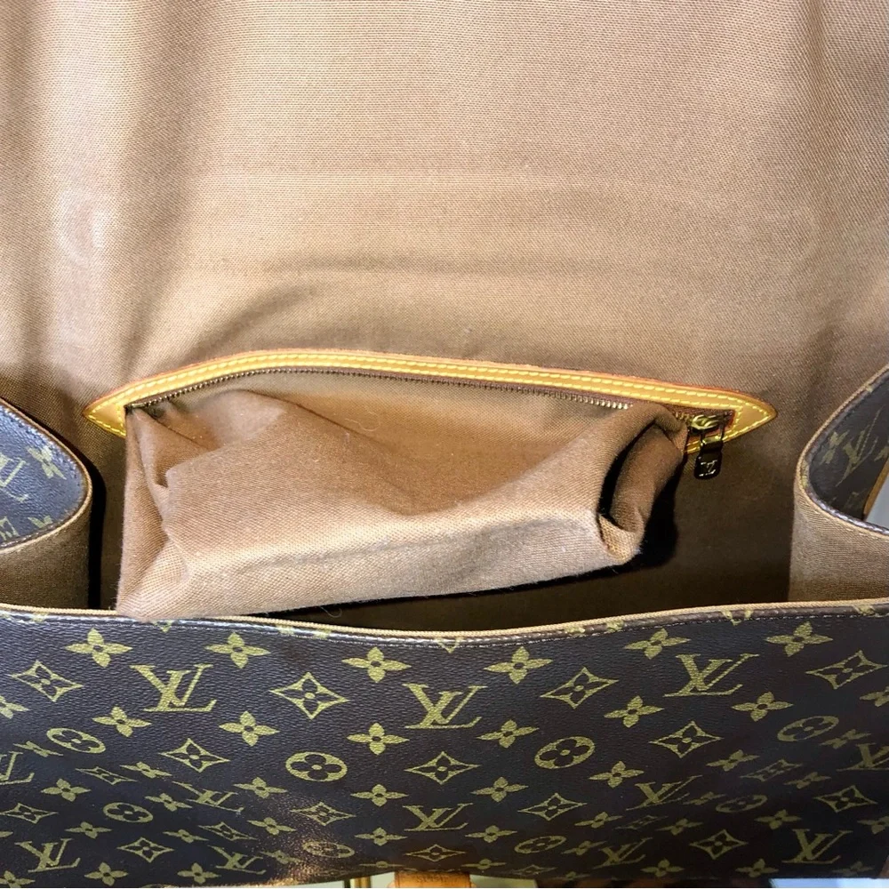 LOUIS VUITTON Beverly GM Monogram Business Laptop Computer Crossbody Bag